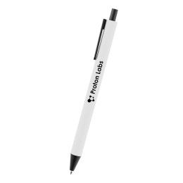 Custom Evalyn Recycled Aluminum Pen - White
