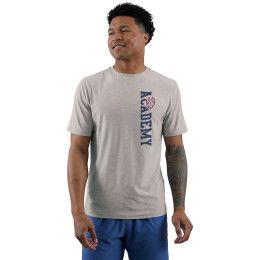Custom Men's Wellable Short Sleeve Tee - Fossil Heather Custom Men's Wellable Short Sleeve Tee - Fossil Heather