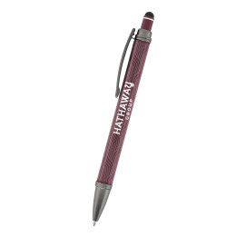 Custom Cascade Recycled Aluminum Pen - Burgunday Custom Cascade Recycled Aluminum Pen - Burgunday