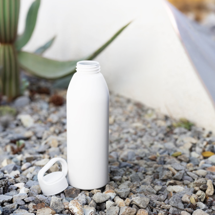 Custom 24 oz Galen Aluminum Water Bottle - Full Color Lifestyle View 
