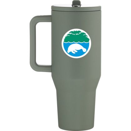 Custom 32 oz Courtyard HydroJug Traveler Copper-Insulated Tumbler