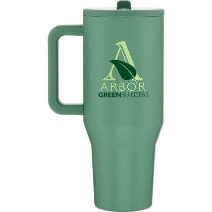 Custom 32 oz Sage HydroJug Traveler Copper-Insulated Tumbler
