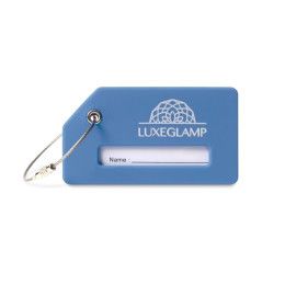 Custom Silicone Luggage Tag - Royal Blue Custom Silicone Luggage Tag - Royal Blue