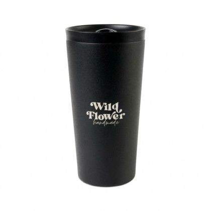 Custom Aviana Rowan Recycled Stainless Steel Tumbler - 17 oz - Black Custom Aviana Rowan Recycled Stainless Steel Tumbler - 17 oz - Black