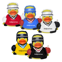 Custom Rubber Hockey Duck Toy Custom Rubber Hockey Duck Toy