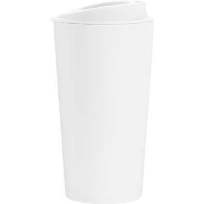Custom 16 oz Sunup Matte Double-Wall Travel Tumbler - Side View Custom 16 oz Sunup Matte Double-Wall Travel Tumbler - Side View