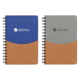 Custom Pebble Notebook with FSC Certified Paper - Multicolor Custom Pebble Notebook with FSC Certified Paper - Multicolor