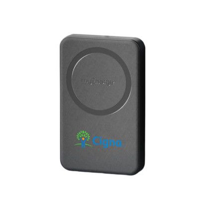 Custom MyCharge Cliqluxe 5K Wireless Magnetic Charger - Black