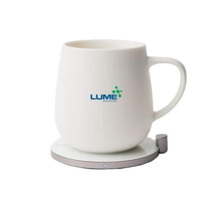 Custom OHOM Ui Self-heating Mug Set - White Custom OHOM Ui Self-heating Mug Set - White