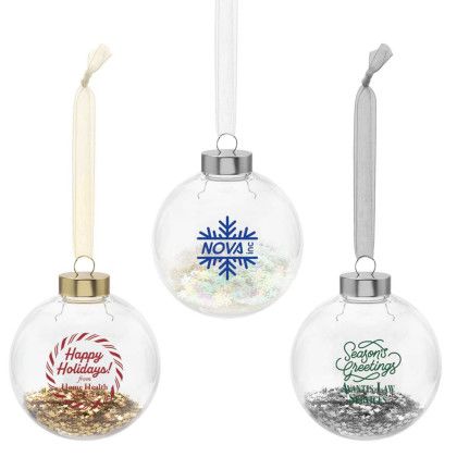 Custom Shimmer Fill Ornament Custom Shimmer Fill Ornament