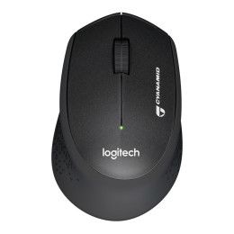 Custom Logitech M330 Silent Plus Wireless Mouse - Black