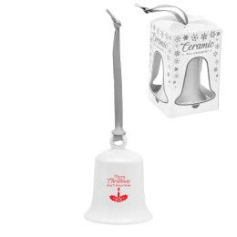 Custom Ceramic Bell Ornament Custom Ceramic Bell Ornament