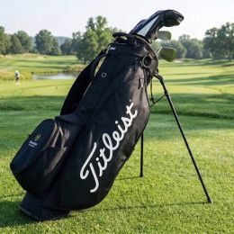 Custom Titleist Players S5 Stand Bag - Black