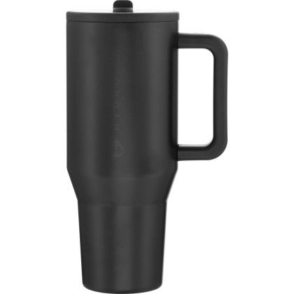 Custom 32 oz Black HydroJug Traveler Tumbler HydroJug Logo
