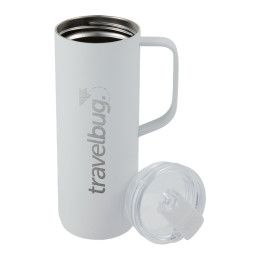 Custom Whitney 20 oz Recycled Tall Tumbler with Flip Lid - White Custom Whitney 20 oz Recycled Tall Tumbler with Flip Lid - White