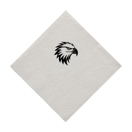 Custom Colored Luncheon Napkins - White 