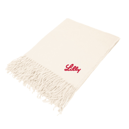 Custom Tristan Tassel rPET Blanket - Cream 