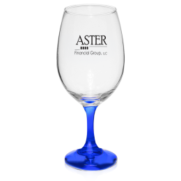 Custom 20.75 oz Rioja Grand Wine Glasses - Blue