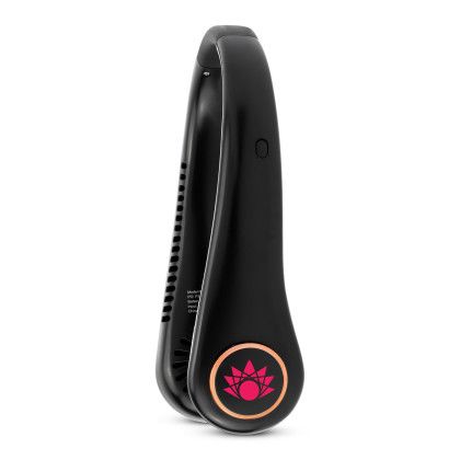 Custom Eco Rechargeable Neck Fan - Black Custom Eco Rechargeable Neck Fan - Black