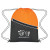 Orange Polypro Sports Backpack Custom Logo
