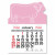 Budget Peel-N-Stick® Calendar w/ Bull - Pink