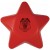 Squeezies Star Shaped Stress Reliever with Logo - Red