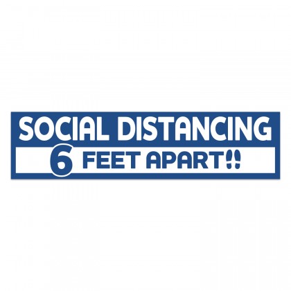 Custom Social Distancing Signs for Businesses