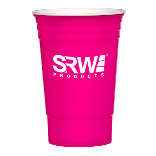 Plastic Stadium Cups In Bulk 16 Oz Wholesale Promotional Stadium Cup
