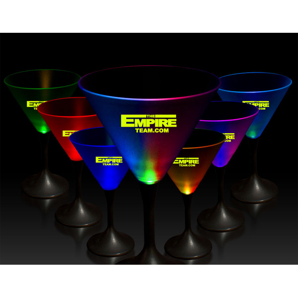 light up martini glass