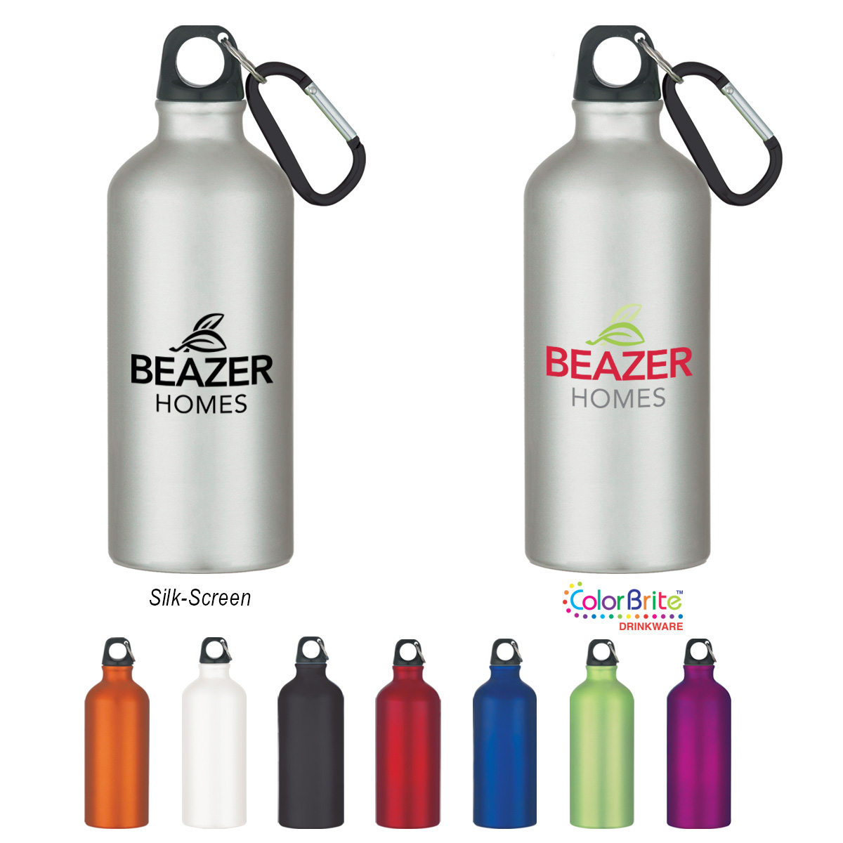 Aluminum 20 Oz Bike Bottle Promotional Metal Bike Bottles With Logo