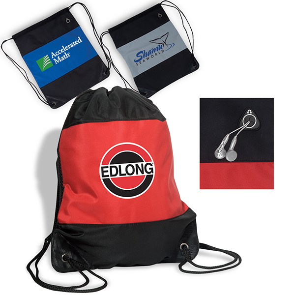 mesh backpacks with designs