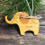 Baby's First Christmas Personalized Elephant Ornament