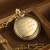 Personalized Gold Pocket Watch