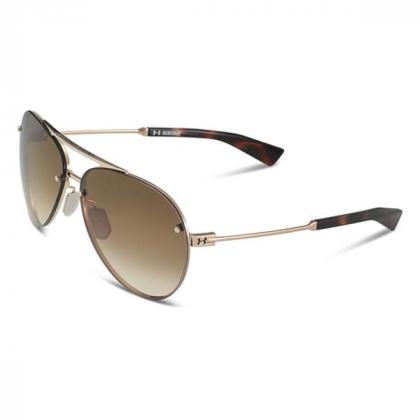 Designer Promotional Sunglasses from Under Armour - Shiny Gold