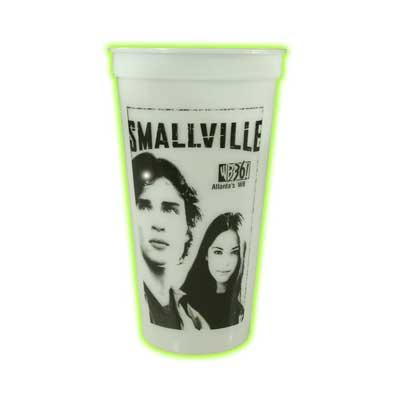 Promotional glow-in-the-dark stadium cups