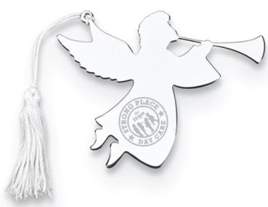 Custom Engraved Angel Shaped Christmas Ornaments Custom Engraved Angel Shaped Christmas Ornaments
