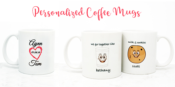 Perfectly Personalized Couple's Mugs