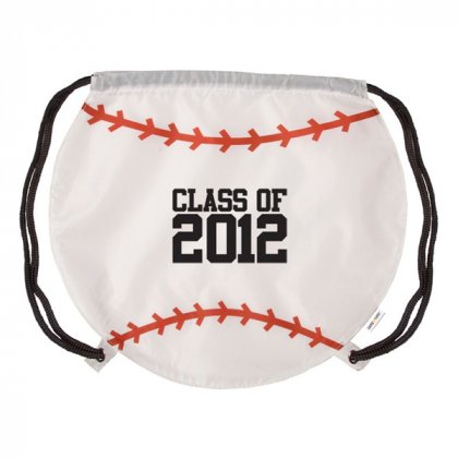 Promotional Drawstring Baseball Backpack Giveaway