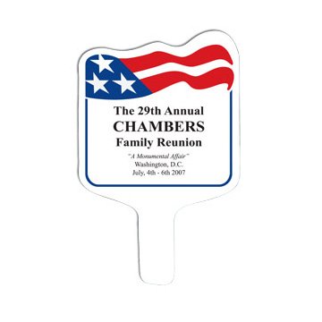 Promotional USA Flag Hand Fans