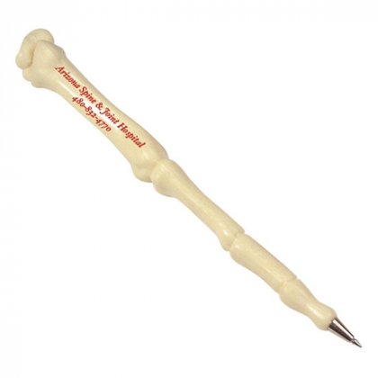 Custom Bone Shaped Pens for Halloween Giveaways