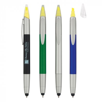 Promotional Stylus Pen Highlighter Combos