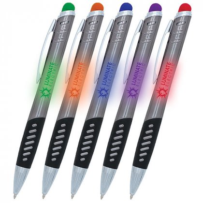 Personalized Illuminated Stylus Pens Wholesale