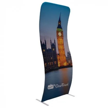 Custom S Shaped Trade Show Wall Kits