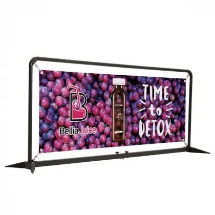 Promotional Barrier Banners for Trade Show Displays