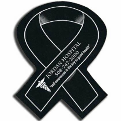 What do black awareness ribbons mean?