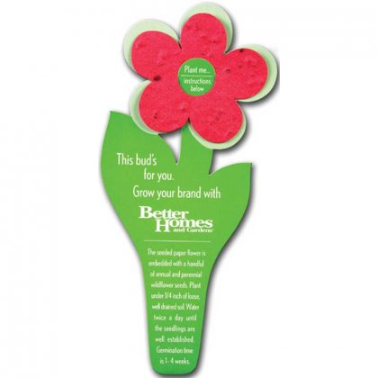 Cheap Promotional Mother's Day Gifts for Businesses - Seed Paper Bookmark