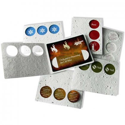 Personalized Mother's Day Cards with Logos & Wildflower Seeds Personalized Mother's Day Cards with Logos & Wildflower Seeds