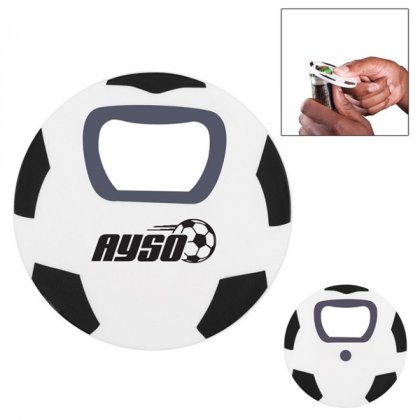 Company Branded Soccer Ball Bottle Openers for Giveaways