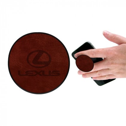 Eco-Friendly Animal-Free Custom Vegan Leather PopSockets