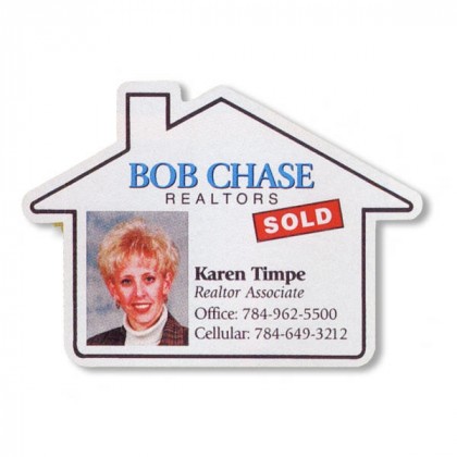 Large Promotional House Shaped Magnet